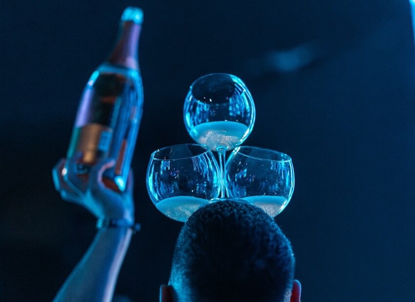 white dubai bottle menu