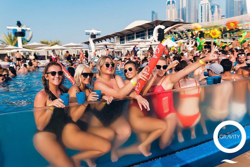 zero gravity dubai summer